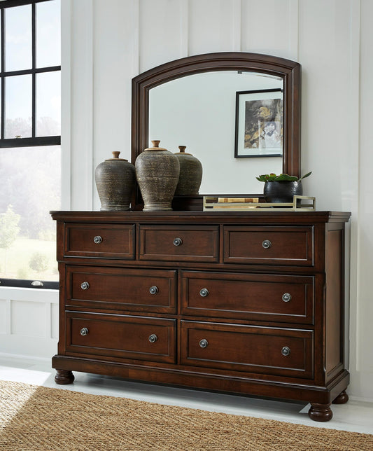 Porter Dresser and Mirror - alternate view