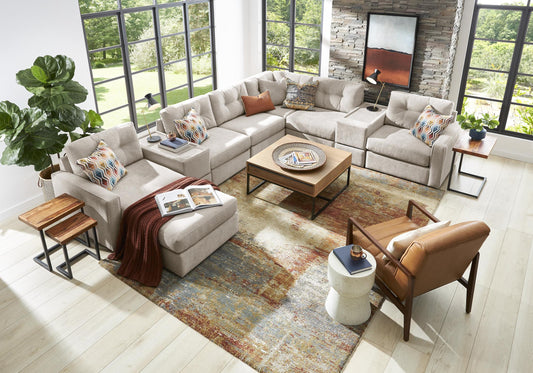 Modular One 8-Piece Sectional - alternate view