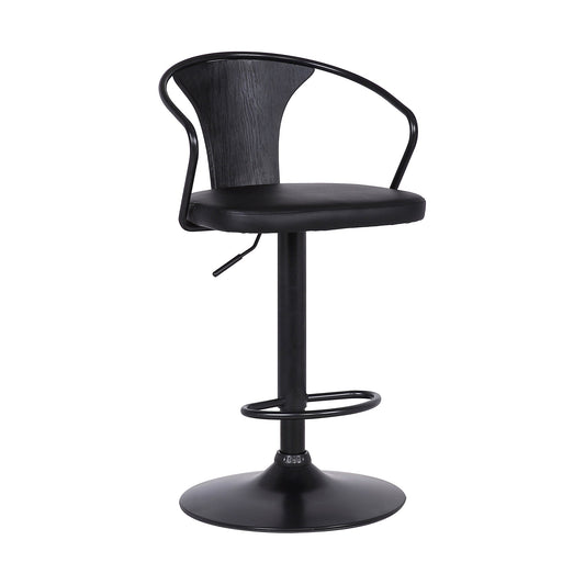 Eagle Adjustable Height Swivel Bar Stool - alternate view