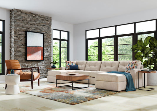 Modular One 4-Piece Sectional with Dual Chaise - alternate view