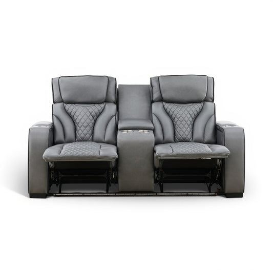 Reclining Loveseat W/ Console - alternate view
