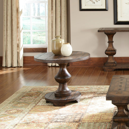 Stephan Round End Table - alternate view