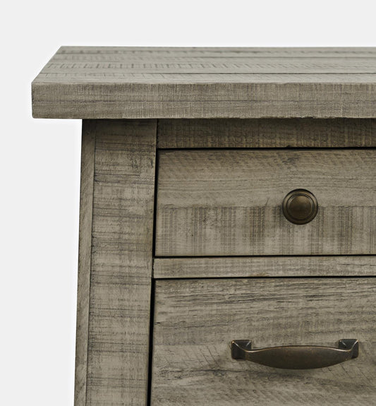 Driftwood Power Chairside End Table - alternate view