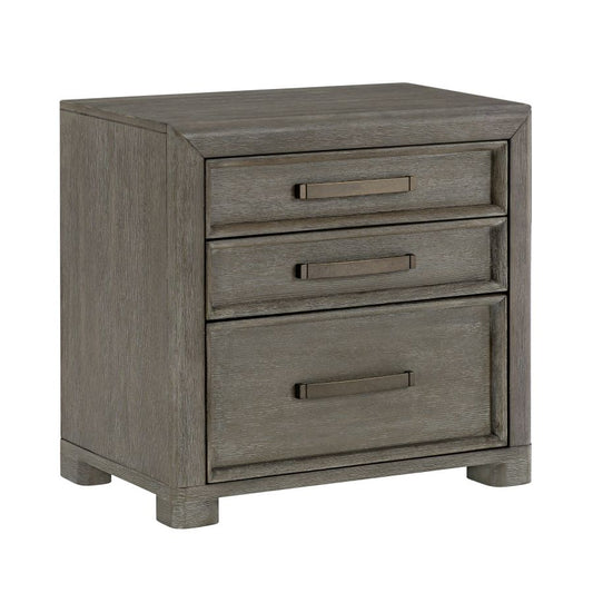 Torrance 3 Drawer Nightstand - alternate view