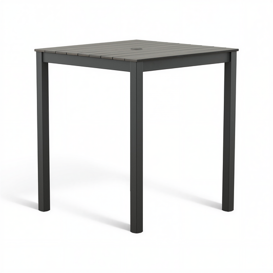 Chalfonte 33" Square Outdoor Counter Patio Table - alternate view