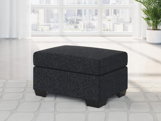 Jasmine Peaks Ottoman - alternate view