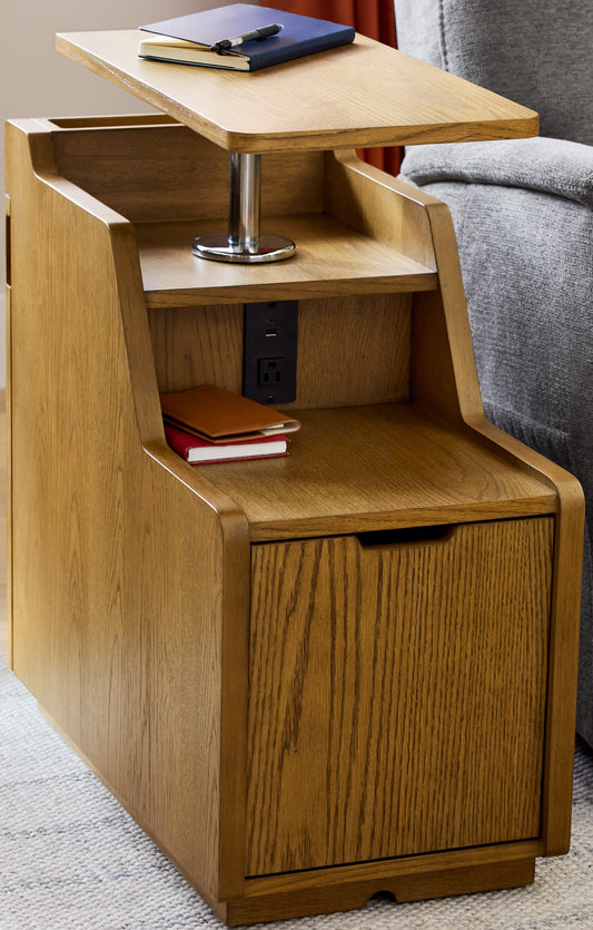 Flexsteel Finn Pop-Op Table - alternate view