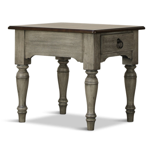 Farmhouse End Table - alternate view