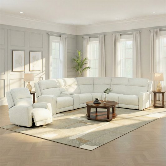 Flexsteel Draven 6-Piece Power Reclining Sectional - alternate view