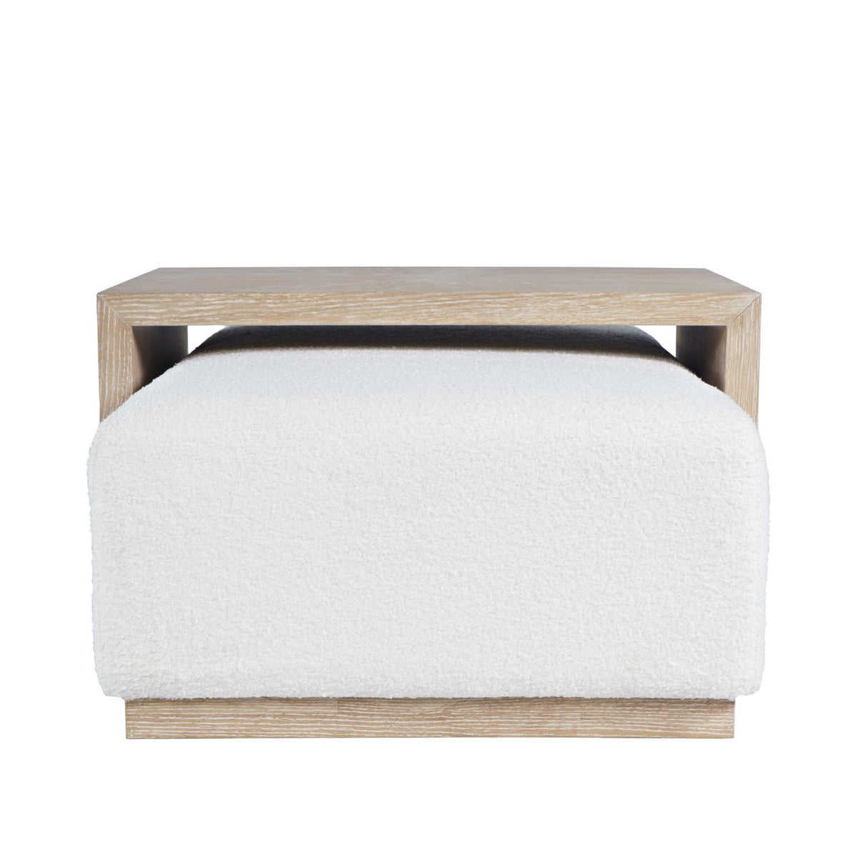 Boone Castered Cocktail Ottoman with Table