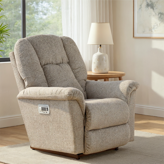 Jasper Power Rocker Recliner with Adjustable Headrest and Lumbar - alternate view