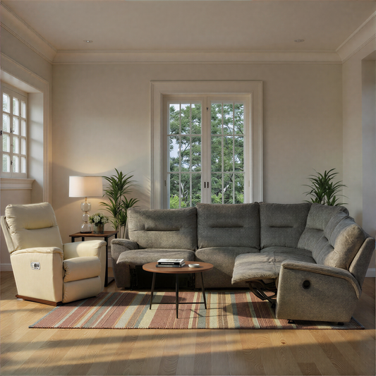La-Z-Boy Palmer 5-Piece Reclining Sectional - alternate view