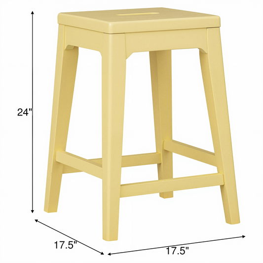 Lakehouse Counter Height Backless Stool - alternate view