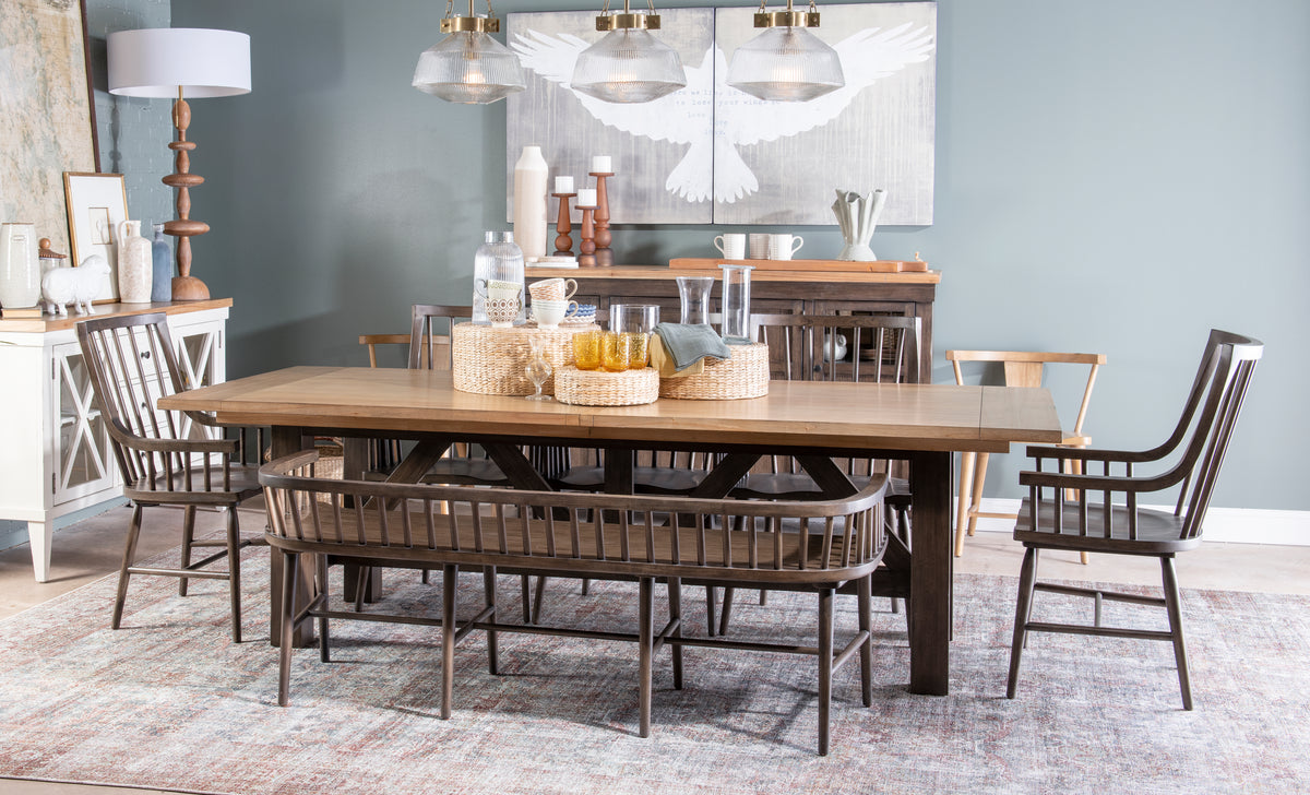 Trisha Yearwood XXX's & OOO's 5-Piece Arm Chair Dining Set