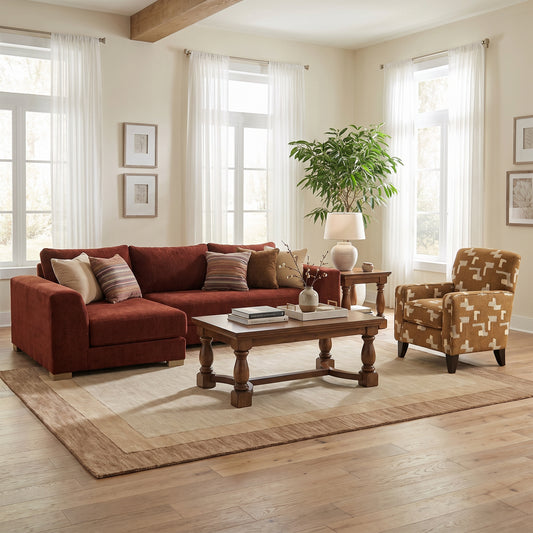 Asher Accent Ottoman - alternate view