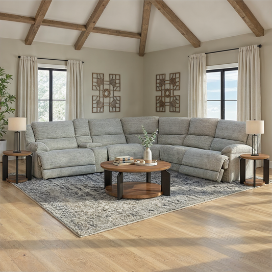 Lucie 6-Piece Power Reclining Sectional - alternate view