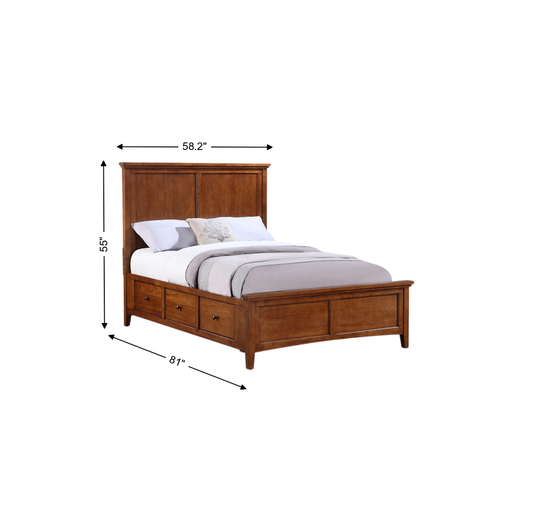 Oakley Full Storage Bed - alternate view