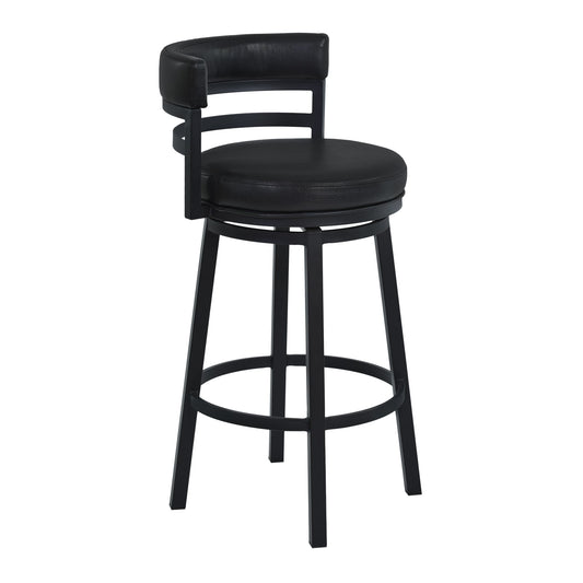 Titana 26" Counter Height Metal Swivel Barstool - alternate view