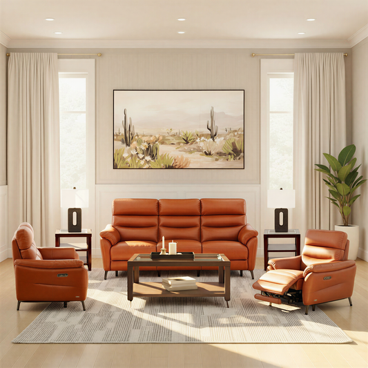 Underwood Leather Power Reclining Sofa - alternate view