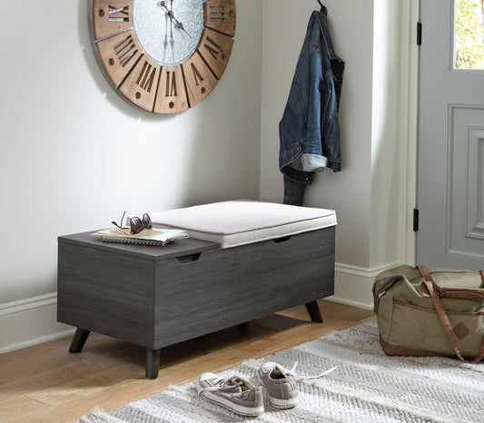 Yarlow Storage Bench - alternate view