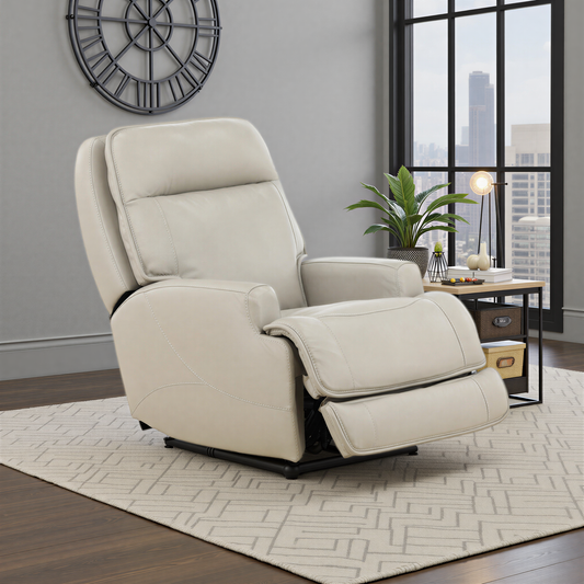 Cabot Zero Gravity Leather Power Rocker Recliner - alternate view