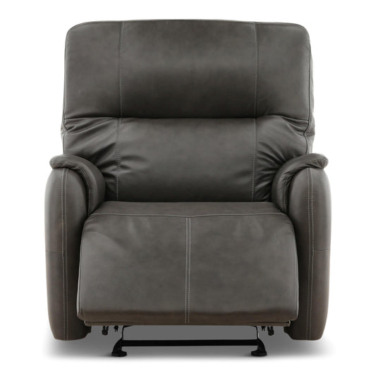 Flexsteel Walker Leather Gliding Power Recliner - alternate view