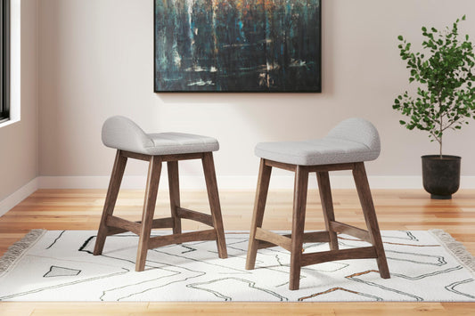 Lyncott Counter Height Bar Stool (Set of 2) - alternate view