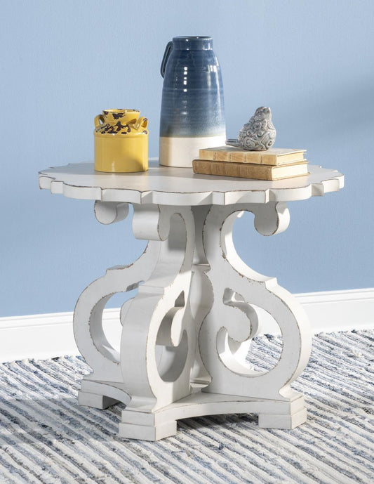 Vintage Market Corbel Base End Table - alternate view
