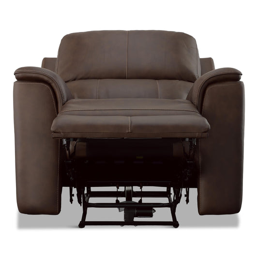 Flexsteel Carmen Leather Power Recliner - alternate view
