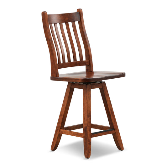 Bourbon Trail Swivel Counter Height Stool - alternate view