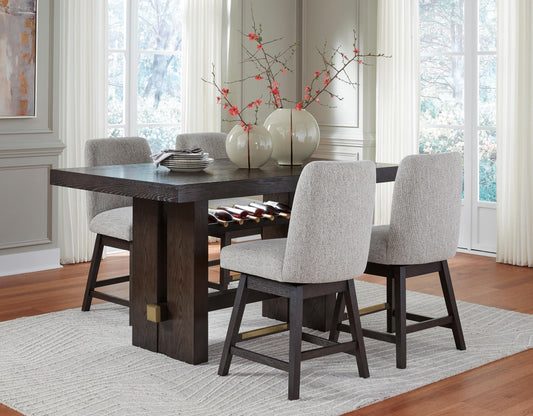 Burkhaus 5-Piece Counter Height Dining Set - alternate view