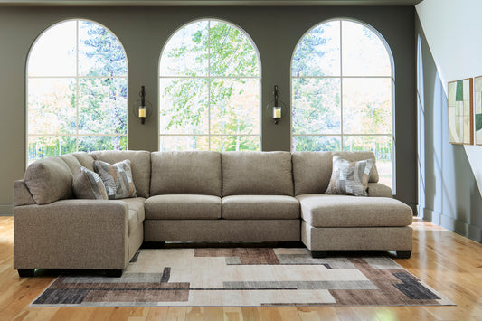 Newellen 3-Piece Right-Facing Sectional with Chaise - alternate view