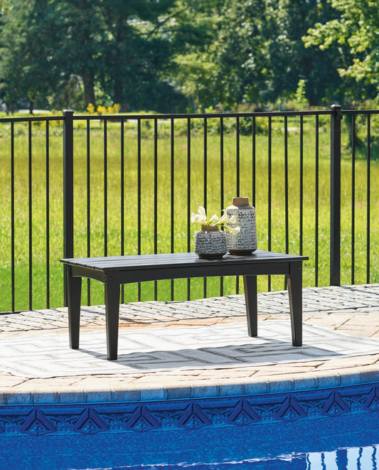 Ashley Hyland Wave Outdoor Coffee Table - alternate view