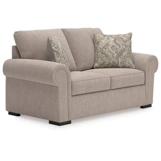 Sararose Loveseat - alternate view