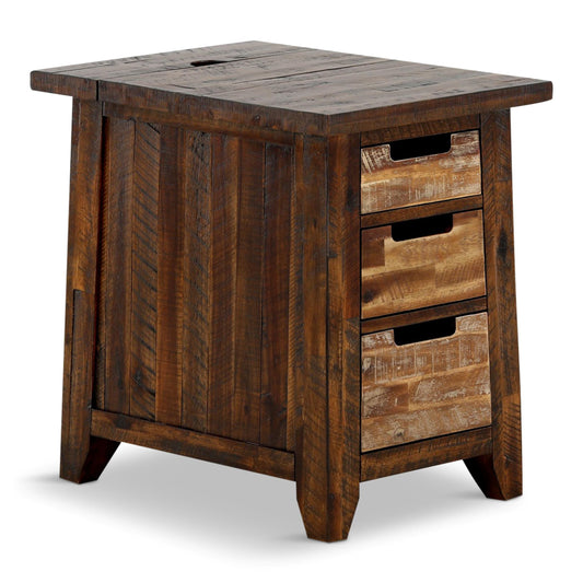 Grace Farms Power Chairside Table - alternate view