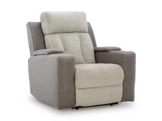 Stately Check Power Recliner - alternate view