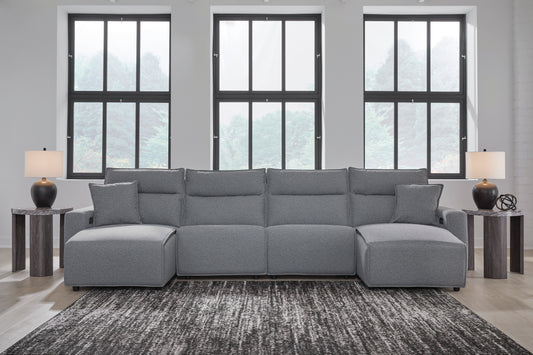 ModMax II 4-Piece Power Reclining Sectional with Chaise - alternate view