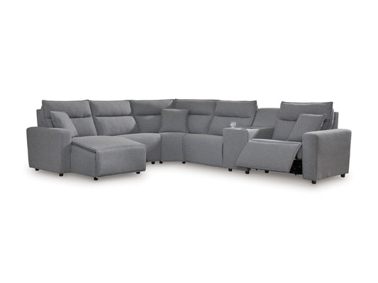 ModMax II 6-Piece Power Reclining Sectional with Chaise - alternate view
