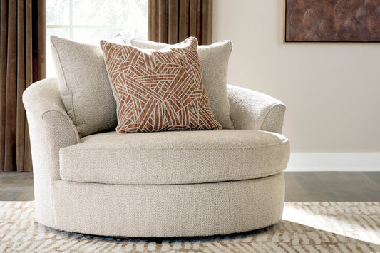 Steelwater Retreat Oversized Swivel Accent Chair - alternate view