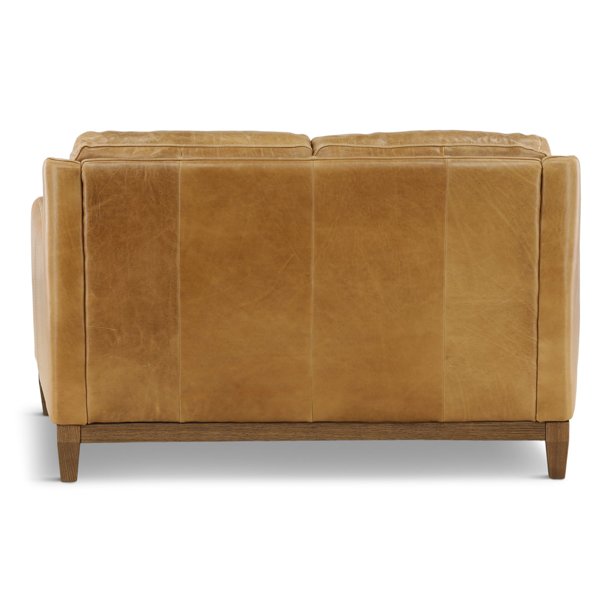 Santino Leather Loveseat