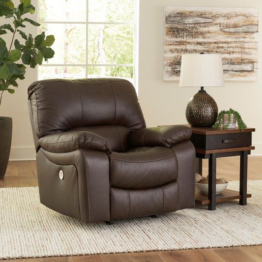 Leesworth Power Leather Rocker Recliner - alternate view