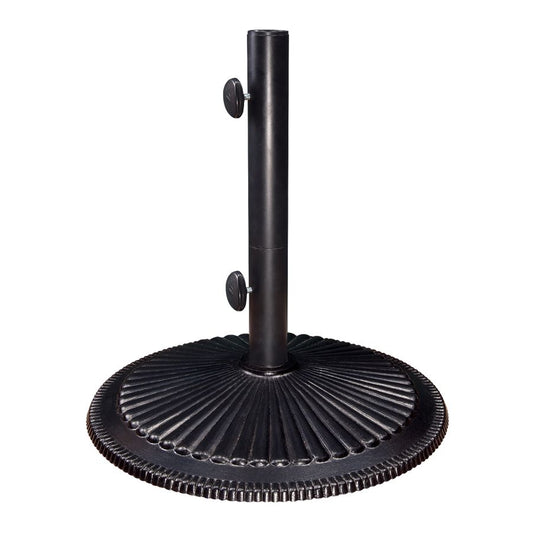 50lb Black Outdoor Umbrella Base - alternate view