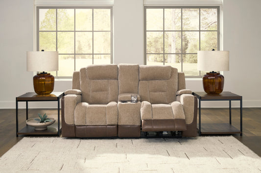 Ashley Ultimax Dual Power Reclining Loveseat with Console - alternate view