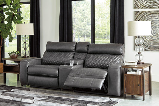 Samperstone 3-Piece Power Reclining Modular Loveseat - alternate view