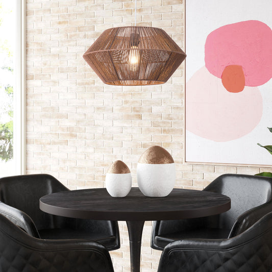 Kendrick Ceiling Lamp Brown - alternate view