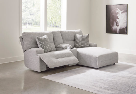 Acklen Place Right Facing 3-Piece Power Reclining Sectional Sofa with Chaise - alternate view