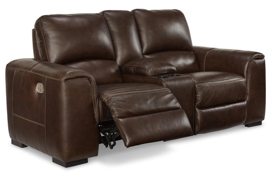 Alessandro Power Reclining Console Loveseat - alternate view