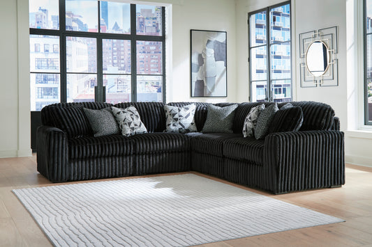 Ashley Midnight-Madness 5-Piece Sectional - alternate view