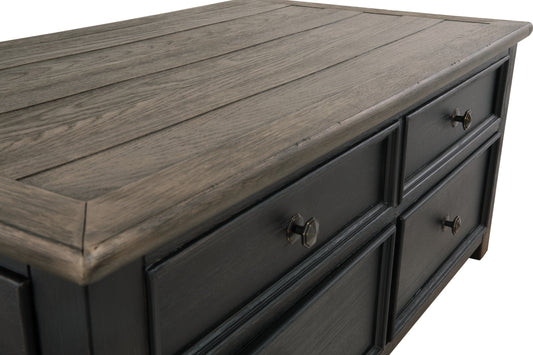 Tyler Creek Lift-Top Coffee Table - alternate view