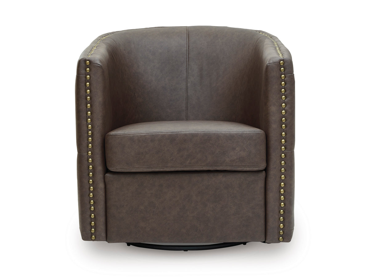 Brentlow Accent Swivel Chair Granite